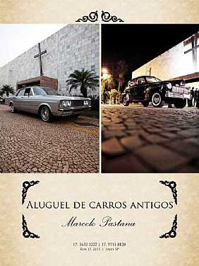 Aluguel de carros Antigos Marcelo Pastana